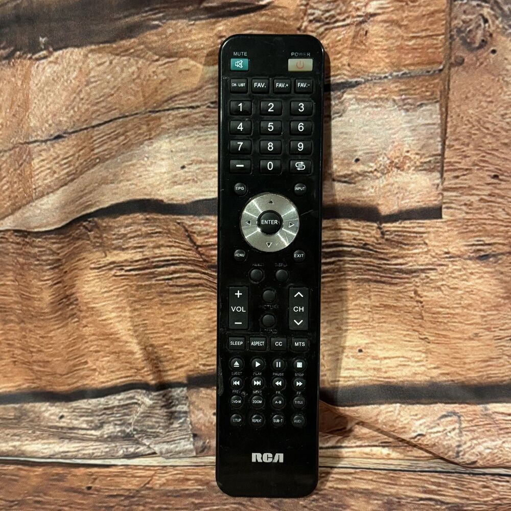 Genuine RCA TV Remote Control - Black